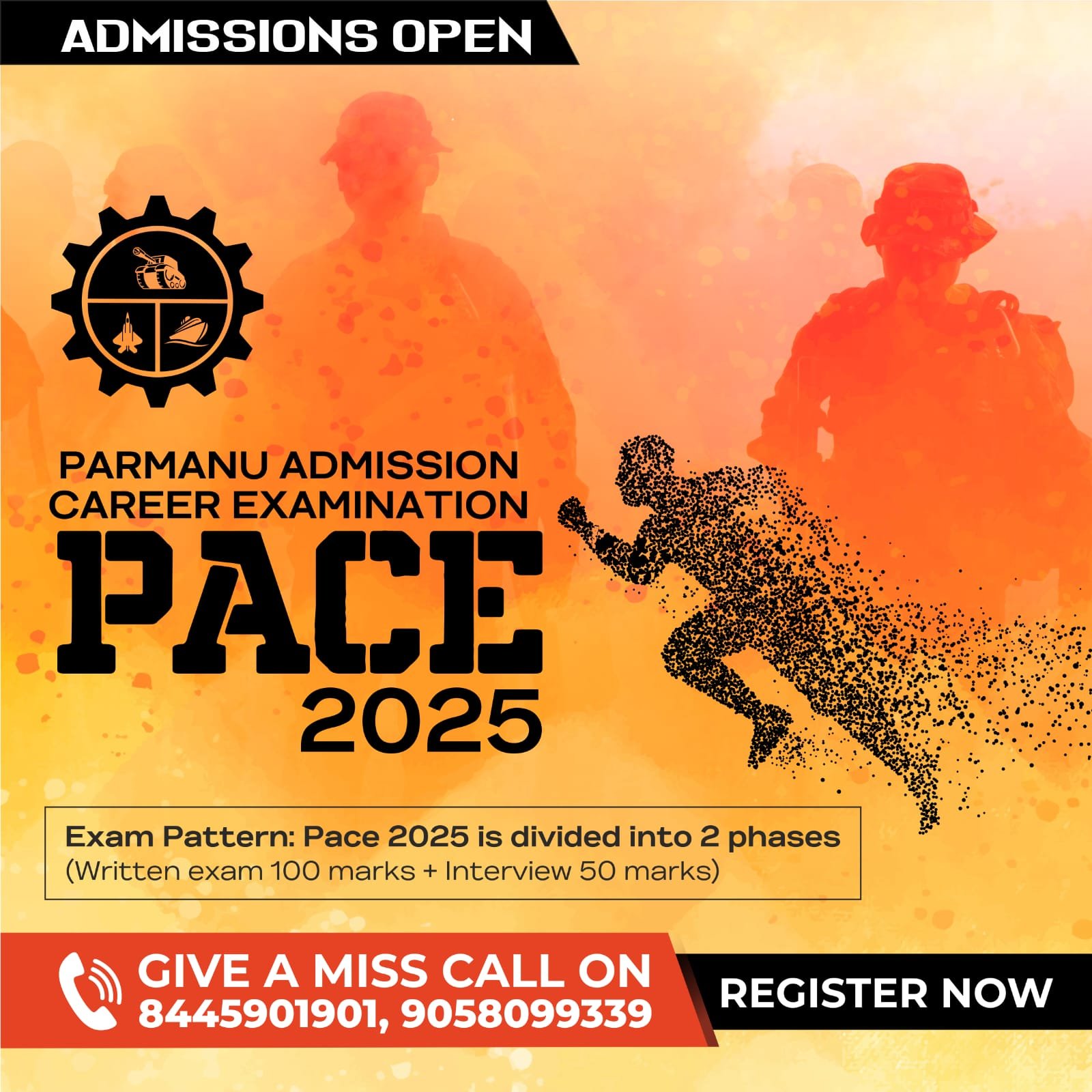 Pace Testing PACE Test 2025 - Parmanu Defence Academy