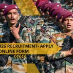 Agniveer 2026 Recruitment- Apply Online Form