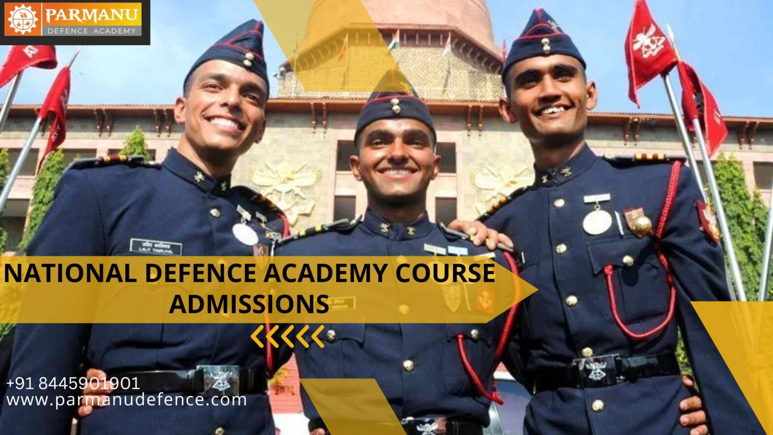 Image showing students enjoying life after qualifying for National Defence Academy Course Admissions