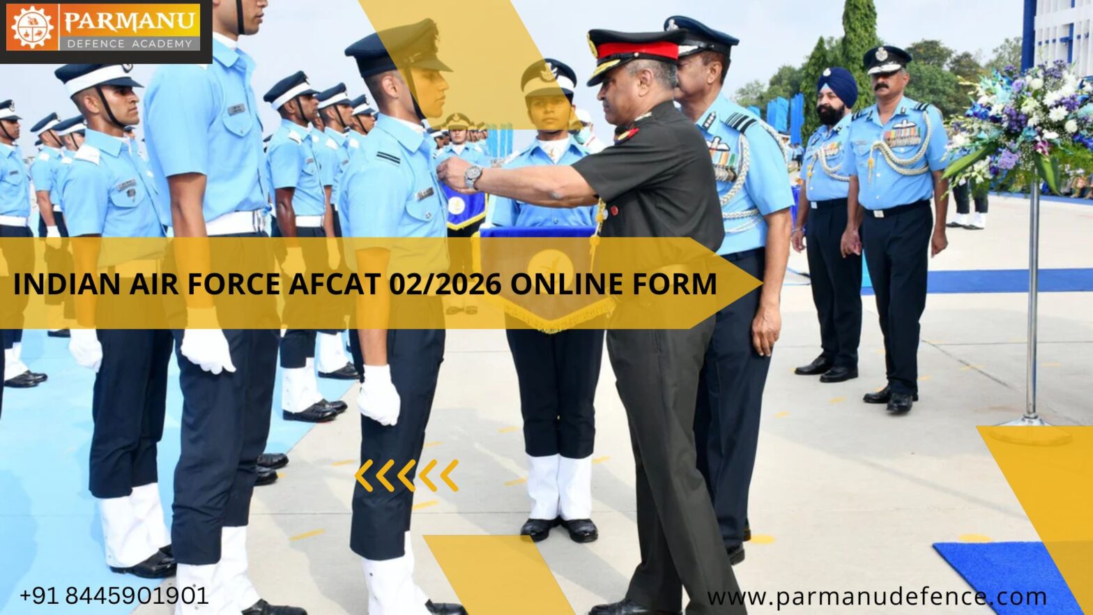 Indian Air Force AFCAT 022026 Online Form